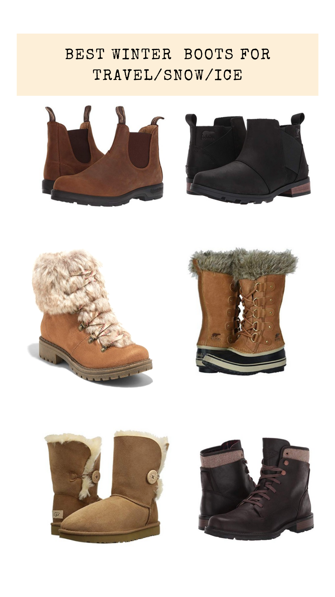 The Best Winter Boots for Women - The Traveling Spud